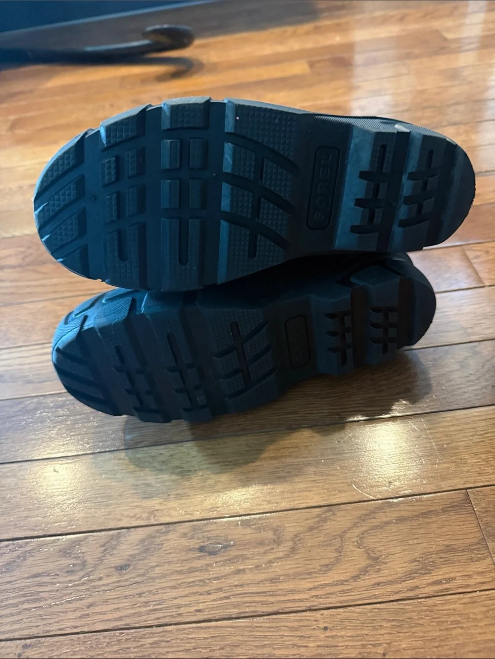 Sorel Kids Snow Boots in Gray with Pink Accents